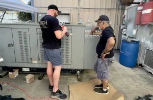 installation of generator